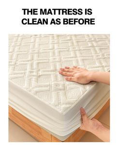 Sarung kasur anti Slip, pelindung matras lembar pas anti air - Product Image 3