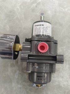 ตัวปรับแรงดันแก๊สไฟฟ้า FisherR 67CFR-601 แบบมุมฉาก ทำจากสแตนเลส พร้อมเกจวัด สำหรับใช้ในครัวเชิงพาณิชย์ - Product Image 6