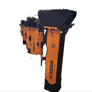 SQ43 pour brise-roche hydraulique pour excavatrices de 5 à 12 tonnes, poids 379 kg, nouvelle boîte de vitesses, moteur, roulement de brise-roche, exploitation minière - Product Image 1