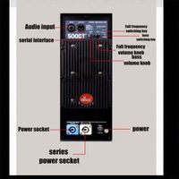 Nouveau module amplificateur de puissance en métal 1500W 8ohm & 2500W 4ohm, haut-parleur actif classe D, subwoofer