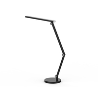 Lampe de bureau LED moderne pliable et réglable avec variateur d'intensité, protection oculaire, idéale pour la lecture, les salons de manucure, les travaux manuels et les postes de travail