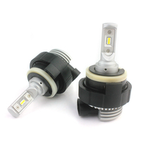 LANSEKO CANBUS Fonction OEM BMW Voiture Phare LED H7 Ampoule Avec 5000LM 20W 7038 Puce pour BMW M3 E46 E65 E90 Phare LED