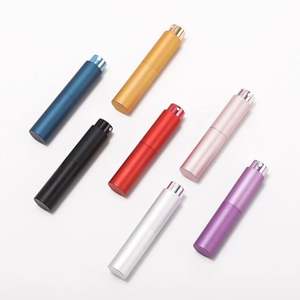 ขวดน้ำหอมแบบเติมได้ขนาด 8 มล. 10 มล. 20 มล. สีม่วง พร้อมกล่องบรรจุภัณฑ์สีดำพิมพ์ลายสกรีน - Product Image 3