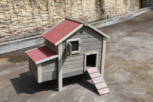 Casa compatta in legno massello di abete per <span class=keywords><strong>animali</strong></span> motivi <span class=keywords><strong>animali</strong></span> finemente incisi eleganti chiusura a bottone a scatto piccoli <span class=keywords><strong>animali</strong></span> - Product Image 2