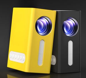 Mini projecteur LED intelligent T300 Home Cinéma 1080P 100 lumens Vidéo portable Cinéma pour usage domestique - Product Image 2
