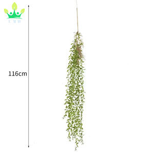 Cesta <span class=keywords><strong>de</strong></span> <span class=keywords><strong>flores</strong></span> <span class=keywords><strong>de</strong></span> plantas colgantes artificiales, enredaderas largas <span class=keywords><strong>de</strong></span> plástico para <span class=keywords><strong>otoño</strong></span>, aspecto Real para el hogar, Patio, <span class=keywords><strong>balcón</strong></span>, pared, decoración <span class=keywords><strong>de</strong></span> <span class=keywords><strong>otoño</strong></span> - Product Image 4