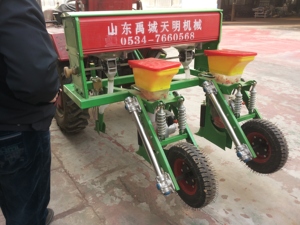 Sembradora de Precisión para Maíz de 2 a 5 <span class=keywords><strong>Surcos</strong></span> con Fertilizante, Tractor de 12hp a 80hp, Maquinaria Agrícola - Product Image 4