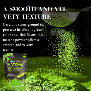 Té Verde Matcha en Polvo de Grado Ceremonial Chinaherbs, Vegano, Sin Gluten, Sin OMG, Alto en Fibra, Té Saludable en Polvo - Product Image 2