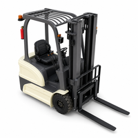 Chariot élévateur électrique assis pour les zones de travail intérieures très fréquentées