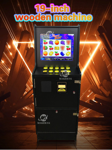 Nhà Sản Xuất Mỹ Phổ Biến 19 Inch Tủ Gỗ Festi Fruta Cộng Với Video Kỹ Năng Trò Chơi Giao Diện Điều Khiển Tủ Cho Zeus Trò Chơi - Product Image 4