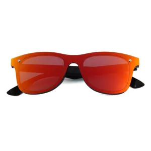 Achats en ligne Lentille D'une Seule Pièce lunettes de Soleil De Mode lunettes de Soleil