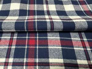 All'ingrosso tessuto di flanella in cotone 100% leggero in saia tinto per camicie Casual-per ragazzi e ragazze - Product Image 2