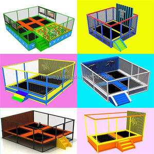 معدات ملعب داخلية محمولة تجارية ملونة للعب الطري تأجير حفلات للأطفال الصغار للبيع على حديقة الترامبولين - Product Image 4