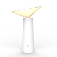 Lampes de table contemporaines à LED rechargeables et élégantes, avec batterie intégrée, température de couleur réglable, taille moyenne pour