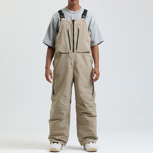 Traje <span class=keywords><strong>de</strong></span> esquí <span class=keywords><strong>de</strong></span> moda para hombre, <span class=keywords><strong>pantalones</strong></span> <span class=keywords><strong>de</strong></span> esquí, <span class=keywords><strong>tirantes</strong></span>, tabla única <span class=keywords><strong>de</strong></span> invierno, monos impermeables a prueba <span class=keywords><strong>de</strong></span> viento, <span class=keywords><strong>pantalones</strong></span> <span class=keywords><strong>de</strong></span> esquí sueltos <span class=keywords><strong>de</strong></span> pierna ancha para hombre - Product Image 5