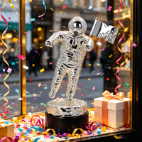 Trophée d'astronaute spatial de haute qualité de 31 cm, trophée de la cérémonie des MTV Music TV Awards, décoration d'intérieur, cadeau d'affaires