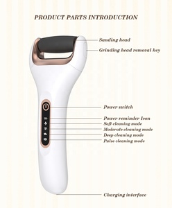 Meilleur outil de suppression des callosités de pédicure électrique rechargeable <span class=keywords><strong>à</strong></span> <span class=keywords><strong>la</strong></span> <span class=keywords><strong>maison</strong></span> pour <span class=keywords><strong>la</strong></span> peau sèche morte et dure craquelée cadeau idéal - Product Image 6