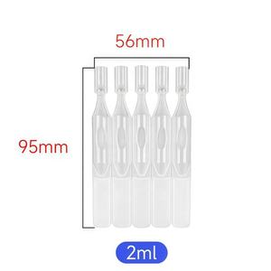 Tubo de llenado de material PE desechable de 1.5ml y 2ml para envasado de líquidos de esencia cosmética con drenaje continuo para suero facial - Product Image 4