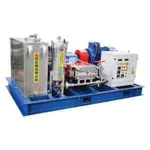 1000bar14500PSI electric high pressure water jet equipment water sandblasting paint rust removal high pressure cleaning machine