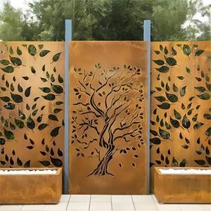 Paneles decorativos <span class=keywords><strong>de</strong></span> valla metálica Paneles <span class=keywords><strong>de</strong></span> valla <span class=keywords><strong>de</strong></span> <span class=keywords><strong>seguridad</strong></span> láser <span class=keywords><strong>de</strong></span> aluminio Paneles <span class=keywords><strong>de</strong></span> aluminio cortados con láser <span class=keywords><strong>para</strong></span> exteriores - Product Image 6