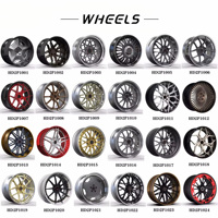 Nouvelles jantes en aluminium forgé FcForged 18-30 pouces 666M à rayons multiples 5x120 pour E90/E92/F10/F30/F34 finition bleue pour voitures particulières