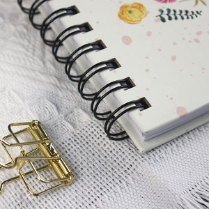 2026 2026, venta al por mayor, logotipo de impresión personalizado, objetivo en espiral, diario, Agenda, cuaderno, diario, libro, planificador, Notbbooks de tapa dura - Product Image 4