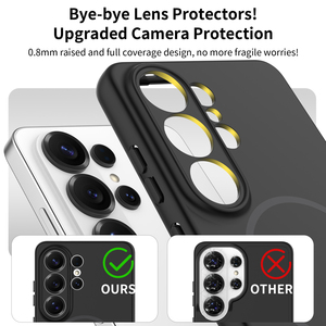 Nuova Cover Magnetica 2026 per <span class=keywords><strong>Samsung</strong></span> S26 Ultra, Colore Puro, con Foro di Precisione per Protezione Lente e Finitura Soft Touch - Product Image 4