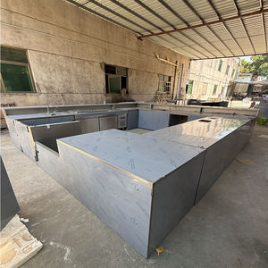 Estación de Mezcla de Acero Inoxidable para Bar, con Acabado Cepillado Anticorrosión, Luz LED y Portavasos para Bar de Cócteles - Product Image 1