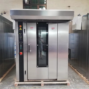 Four rotatif professionnel à commande numérique, à convection, pour la cuisson et la rôtissure, avec thermostat réglable, idéal pour les boulangeries - Product Image 5