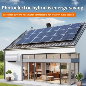 Calentador de Agua <span class=keywords><strong>Solar</strong></span> Inteligente Avanzado de 80L, <span class=keywords><strong>Placa</strong></span> Plana, Eficiencia Energética Clase A, Control Eléctrico, Montaje en Pared, Uso Doméstico y Comercial - Product Image 2