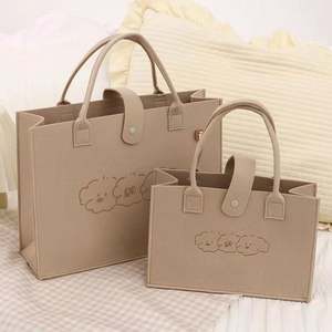 New Design Felt Bag Tote Bag Zipper Bag <b>Wallets</b> for Women Fashionable Ladies Fashion Handbags Unisex Women Fashion Styles 2023 - Product Image 2