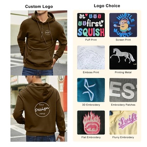 <span class=keywords><strong>Felpa</strong></span> <span class=keywords><strong>con</strong></span> Cappuccio JL927A Senza Cordoncini, Pullover di Qualità in Cotone Spesso, <span class=keywords><strong>Felpa</strong></span> <span class=keywords><strong>con</strong></span> Tasca a Marsupio e <span class=keywords><strong>Bottoni</strong></span> a Pressione per Uomo - Product Image 2