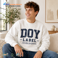 Transfert DTF durable à texture en relief, logo gonflé personnalisé, lavable, effet haute densité