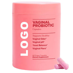 Cápsulas Probióticas Femeninas de Alta Calidad OEM, con Equilibrio del pH y Prebióticos, Apoyan el Equilibrio Hormonal para la Salud de la Mujer - Product Image 1