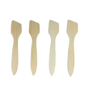 New Product Bamboo <strong>Cream</strong> Spatula Bamboo Cosmetic Spatula - Product Image 1
