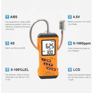 เครื่องตรวจจับก๊าซรั่ว SENTEC EX แบบชาร์จไฟได้ เครื่องตรวจจับก๊าซแบบพกพา เครื่องตรวจจับก๊าซหลายชนิดสำหรับใช้งานในอุตสาหกรรม เครื่องตรวจจับก๊าซแบบพกพา - Product Image 5