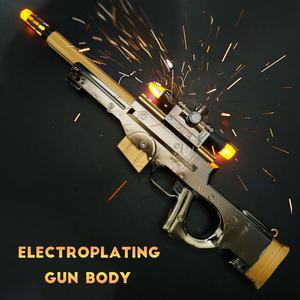 Simulazione di <span class=keywords><strong>metallo</strong></span> <span class=keywords><strong>giocattolo</strong></span> pistola modello pistola elettrica con luce e suono realistico <span class=keywords><strong>pistole</strong></span> <span class=keywords><strong>giocattolo</strong></span> - Product Image 2