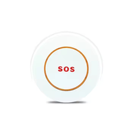 Système d'alarme domestique sans fil 433 MHz pour personnes âgées, boutons de panique d'urgence avec code roulant, télécommande à puce EV1527