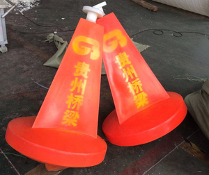 Nhà sản xuất tùy chỉnh năng lượng mặt trời dẫn ánh sáng chuyển hướng phao giá rẻ giá PE đánh dấu cho đại dương Bãi Biển cảnh báo dòng bao gồm Hose - Product Image 5