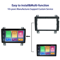 Kit d'installation autoradio Meihua en gros pour Great Wall Poer Pao 2019-2020, cadre de façade, faisceau de câblage, décodeur CANBUS