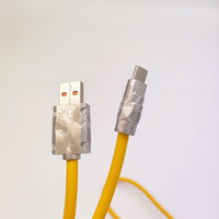 Faisceau de câbles professionnel usine fabrication faisceau de câbles jaune USB 3.1 type-c ligne de données de charge de téléphone intelligent Mobile