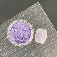 Autocollants 3D en plastique pour ongles, motifs étoiles, cœurs, couleurs macaron, style français, paillettes et sequins, pour maquillage, loisirs créatifs et gobelets DIY