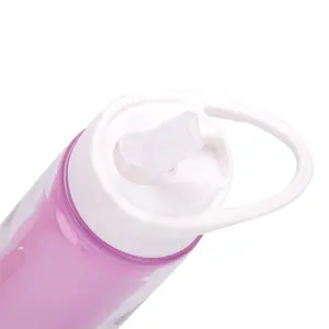 Botol Air Plastik Minum Portabel Produk Baru Cangkir Berubah Warna Dingin Logo Kustom Dinding Ganda