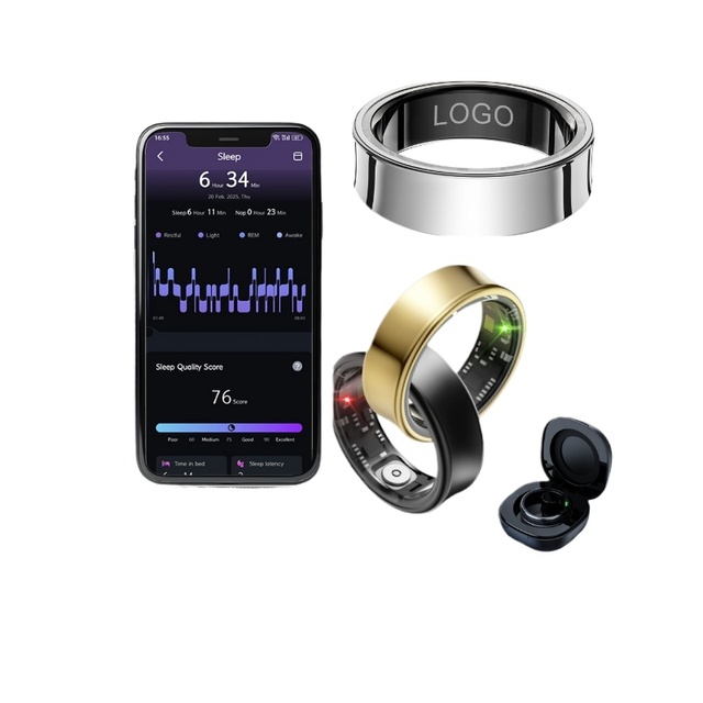 Health Care Ring Smart AI Heart Rate Sleep Activity Multisports Tracker Smartring APP K3 Smart Ring 2025