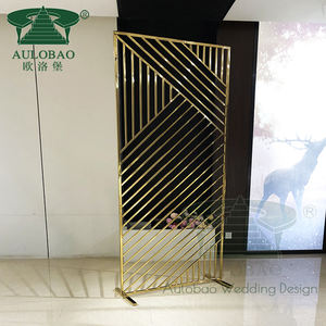 <b>Wedding</b> <b>Decoration</b> Stainless Steel Gold Event <b>Supplies</b> Backdrop - Product Image 6