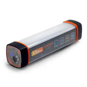 Multifunctional Outdoor Portable Handheld Lamp Mini Rechargeable Battery LED Camping Light