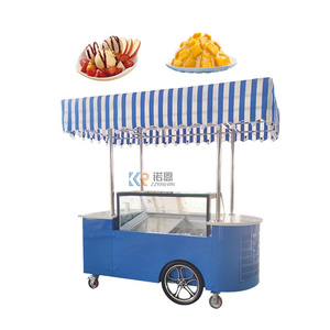 Keranjang makanan sepeda roda tiga bensin truk tiga seluler es krim untuk dijual di Malaysia - Product Image 6