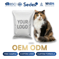 Litière pour chat en bentonite de sodium grise, écologique et durable, à faible odeur, avec logo personnalisé, conforme aux normes ISO et MSDS, 5 kg – Meilleure vente