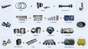 Eddie disjuntor hidráulico bucha tampa anel bush interior bush exterior - Product Image 6