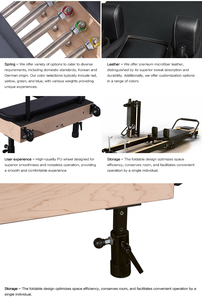 Tappetino Pieghevole Wavar per Pilates con Piccolo <span class=keywords><strong>Trampolino</strong></span>, Design Resistente, Portatile e Regolabile - Product Image 6
